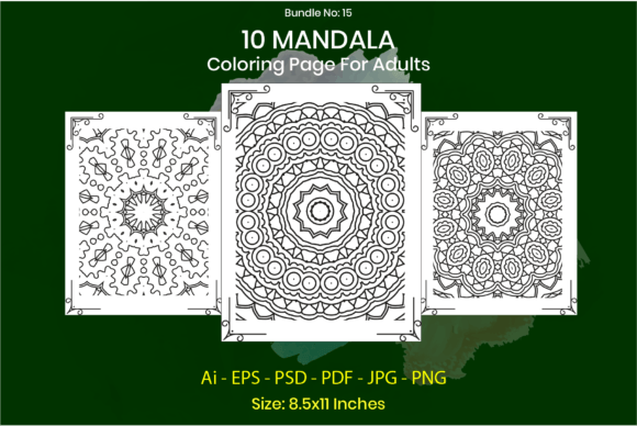 Adult Coloring Book Kdp: Graphics & Coloring Pages