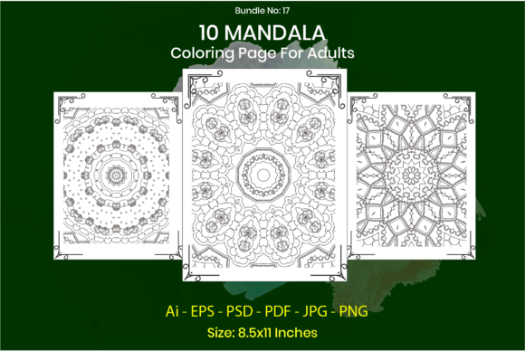 Kdp Adult Coloring Book: Graphics & Coloring Pages