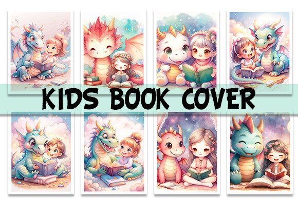 Kids Book Cover Graphics for KDP Interiors