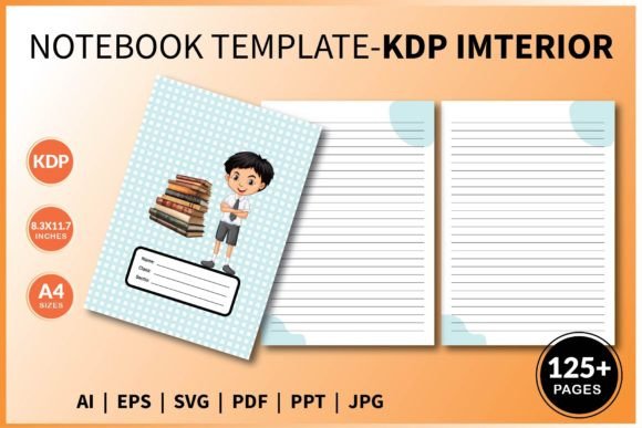 Notebook Templates – KDP Interior: Graphics for Real Kdp Interiors