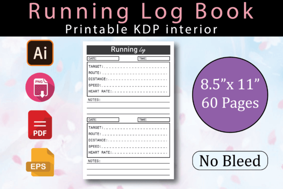 Running Log Book Template – Kdp Interiors Graphics