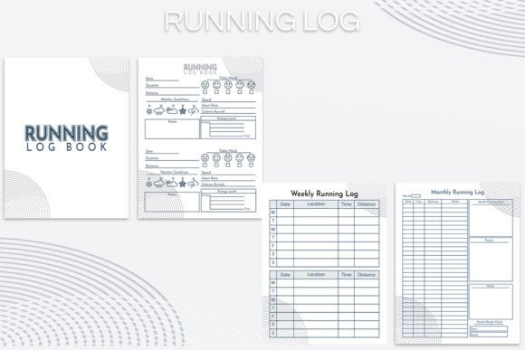 Running Log Graphics for KDP Interiors